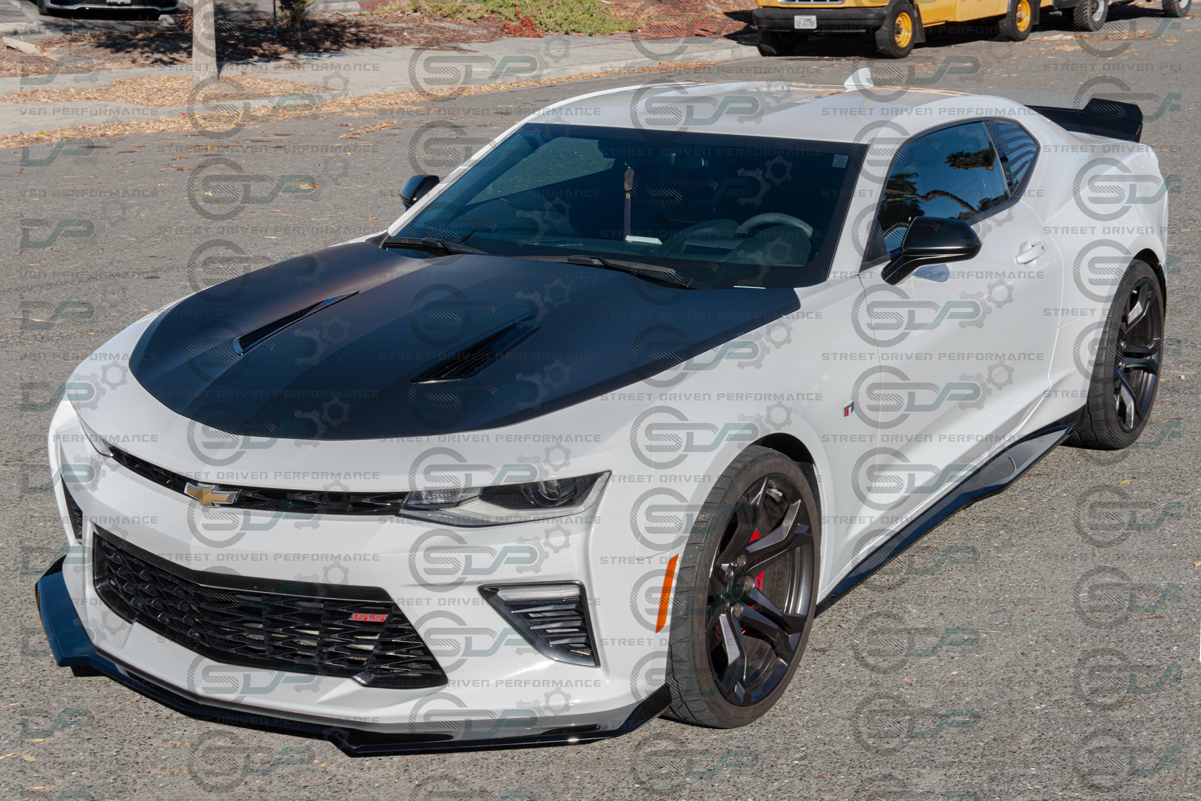 2016-2018 6th Gen Camaro - "Facelift 1LE Package" Front Splitter / Lip Ground Effects - for all SS models